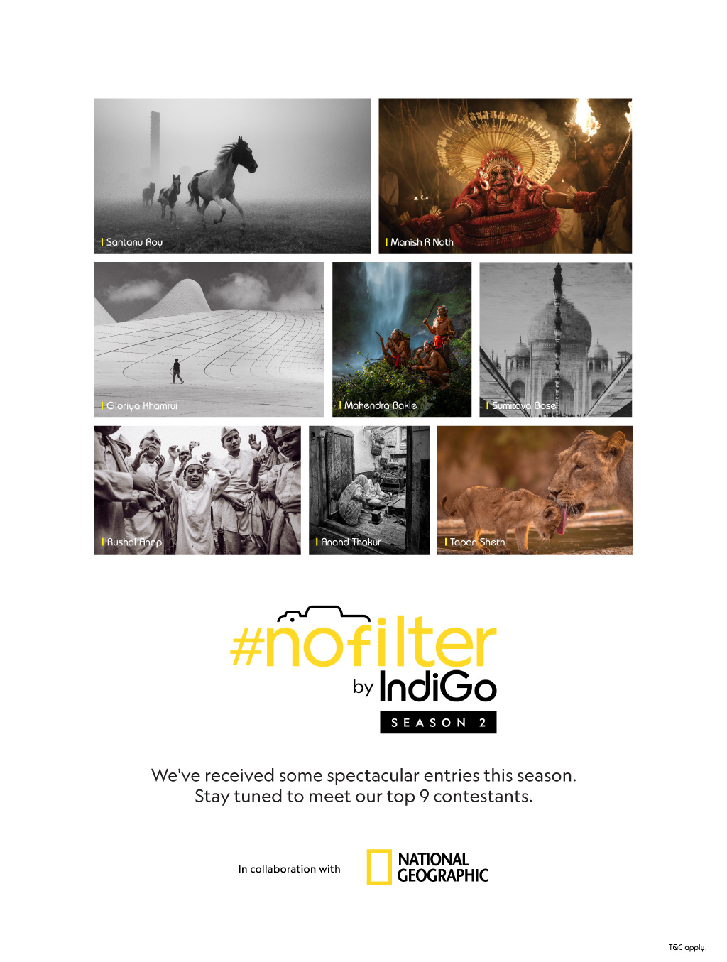 Photography Contest by IndiGo in collaboration with National Geographic